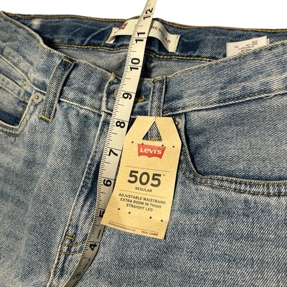 NWT Levi’s 505 Regular Straight Leg Jeans Sz 26 x 26 - Picture 10 of 11